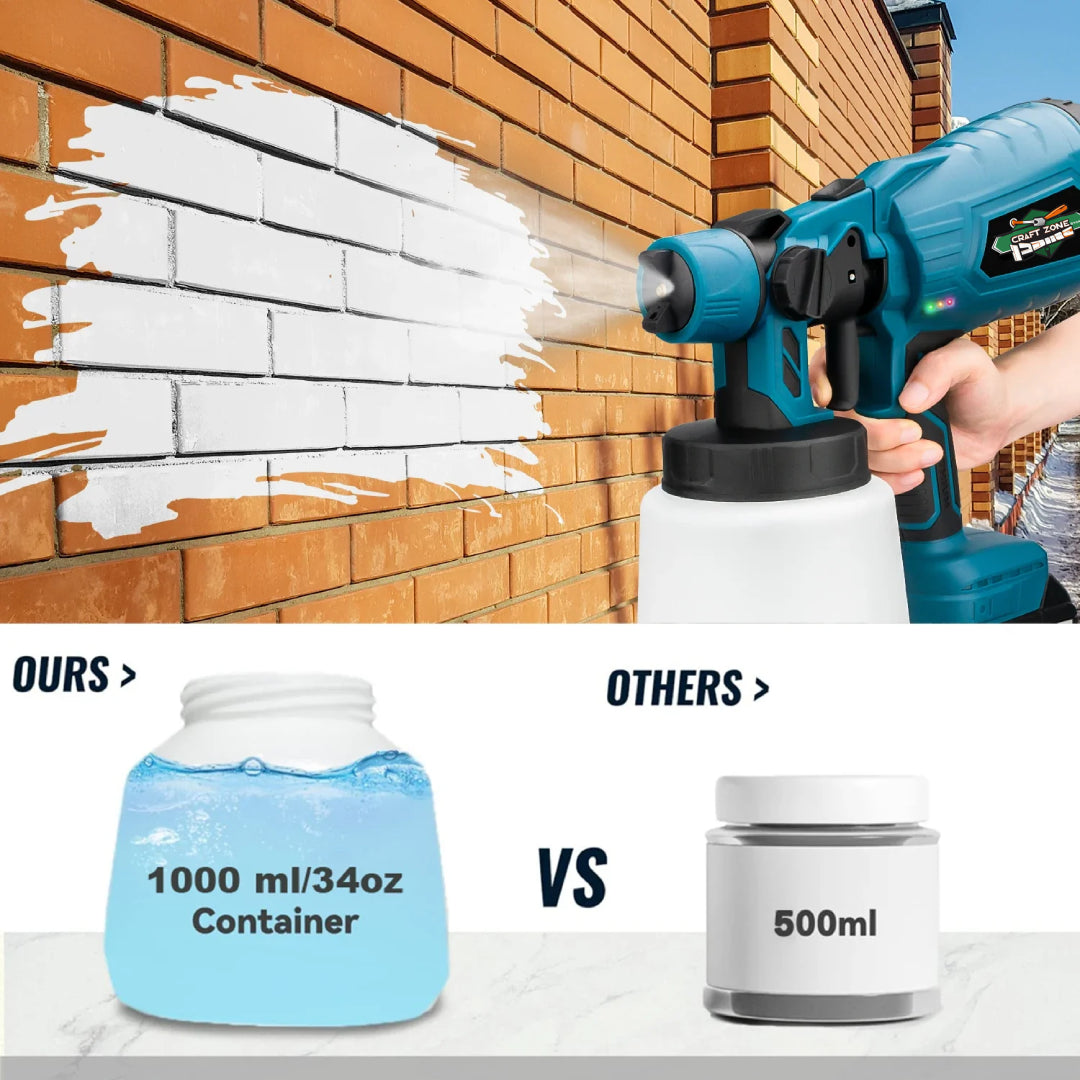 CraftZoneStore™️ High-pressure Cordless Paint Sprayer