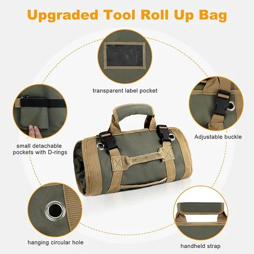 CraftZoneStore™️ Tool Roll Bag Organizers